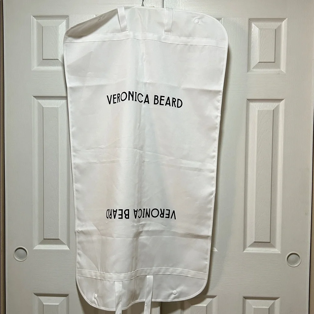 Veronica Beard Garment Bag in White